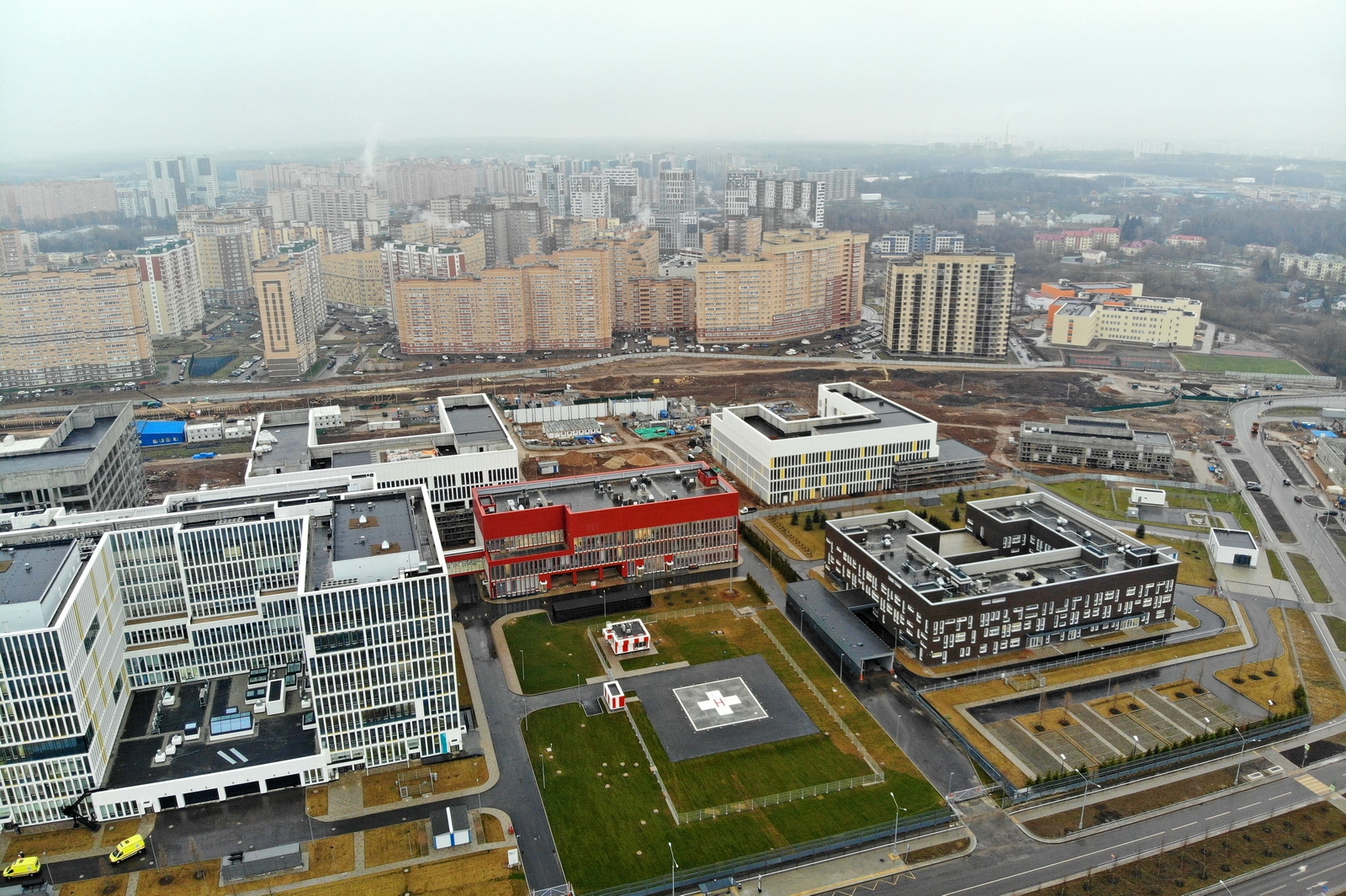 В Москве построят 16 медицинских объектов в 2021 году