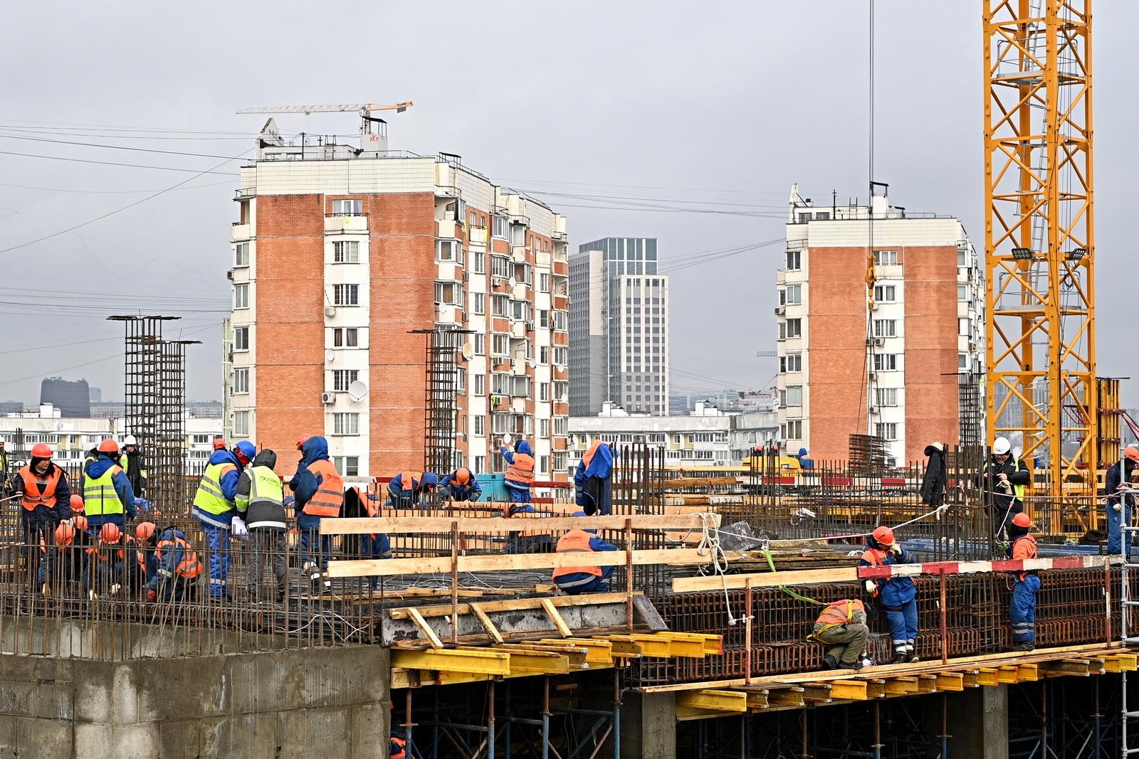 Москва практически вернулась к «доковидным» темпам строительства