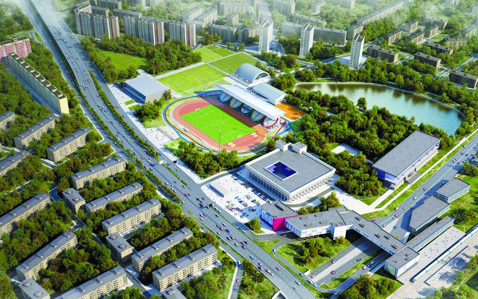 Площадь стадиона «Москвич» увеличат в пять раз в ходе реконструкции