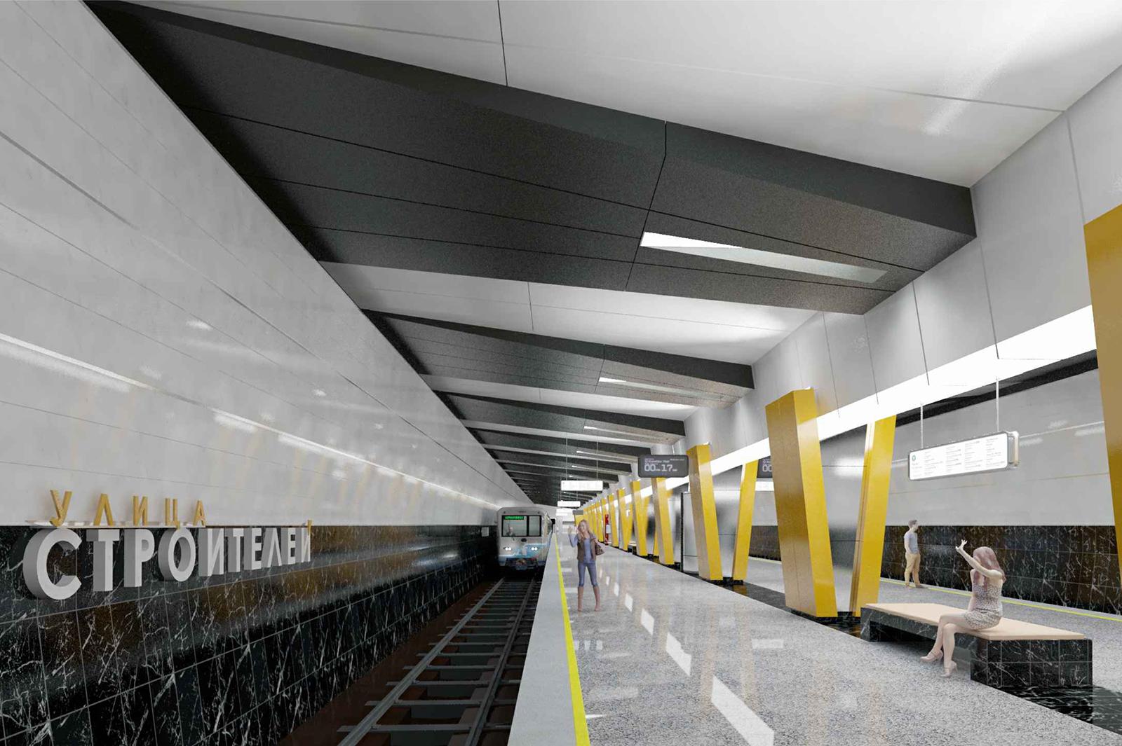 Начинается возведение двух станций центрального участка Троицкой линии метро