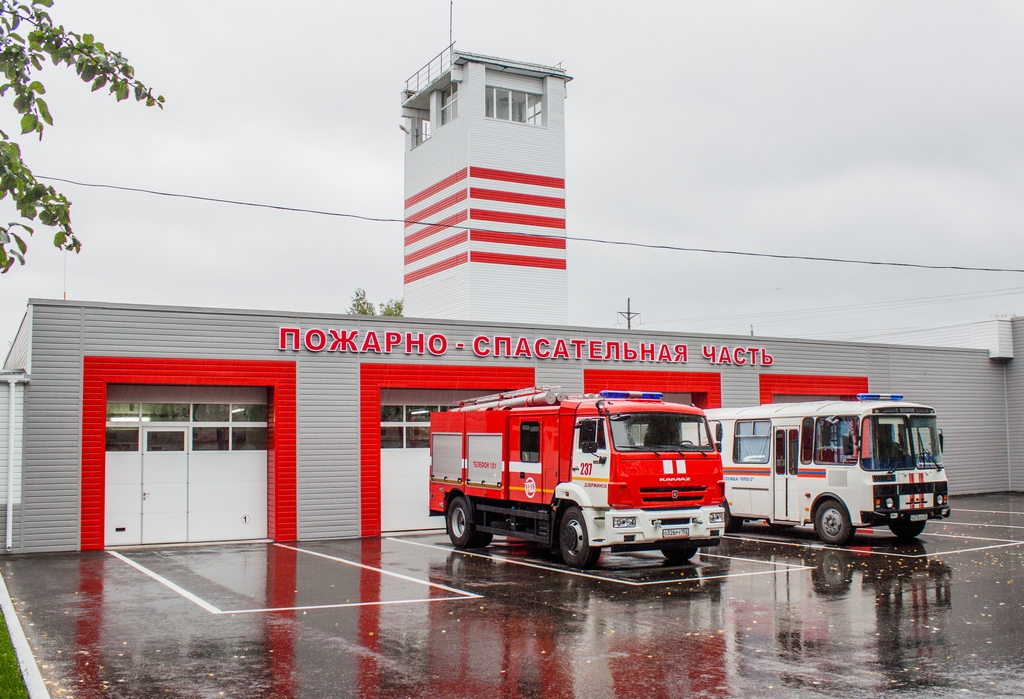 Два пожарных депо ввели в эксплуатацию на территории Новой Москвы