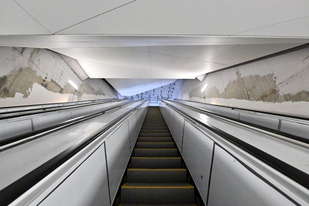 На станции «Печатники» БКЛ метро выполнена обкатка первых эскалаторов