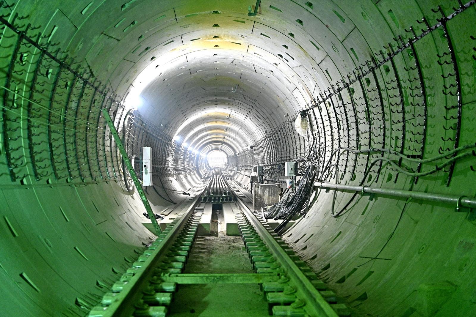 Под действующим участком Калужско-Рижской линии метро ведется проходка тоннелей Троицкой линии