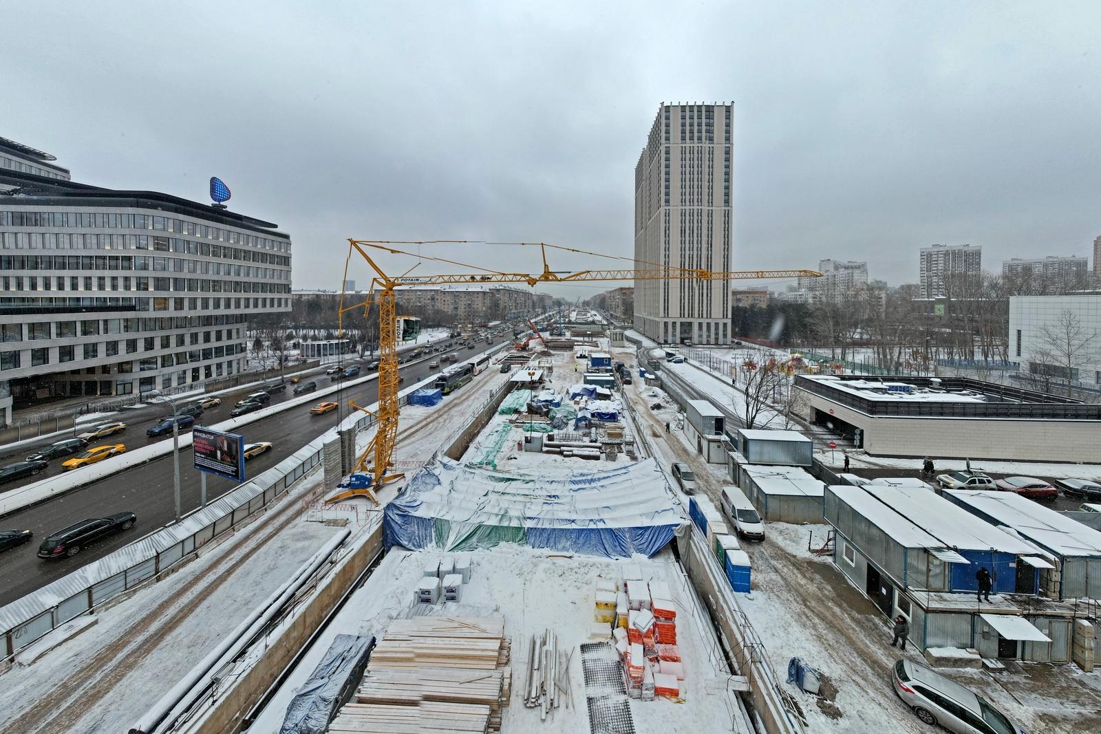 На будущей станции «Звенигородская» Рублёво-Архангельской линии метро началась цементация грунтов