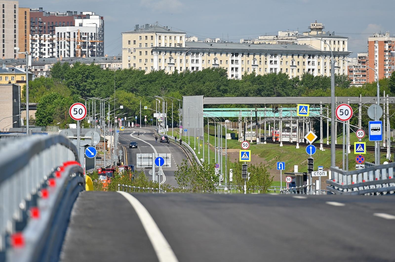 Новый путепровод на Ленинградском шоссе откроют в 2024 году