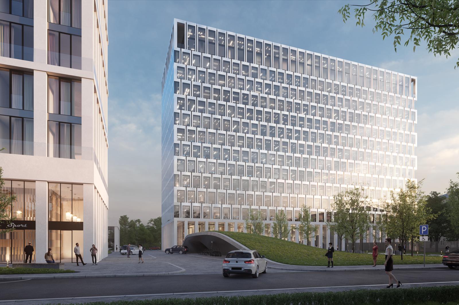 В Даниловском районе началось строительство 13-этажного бизнес-центра