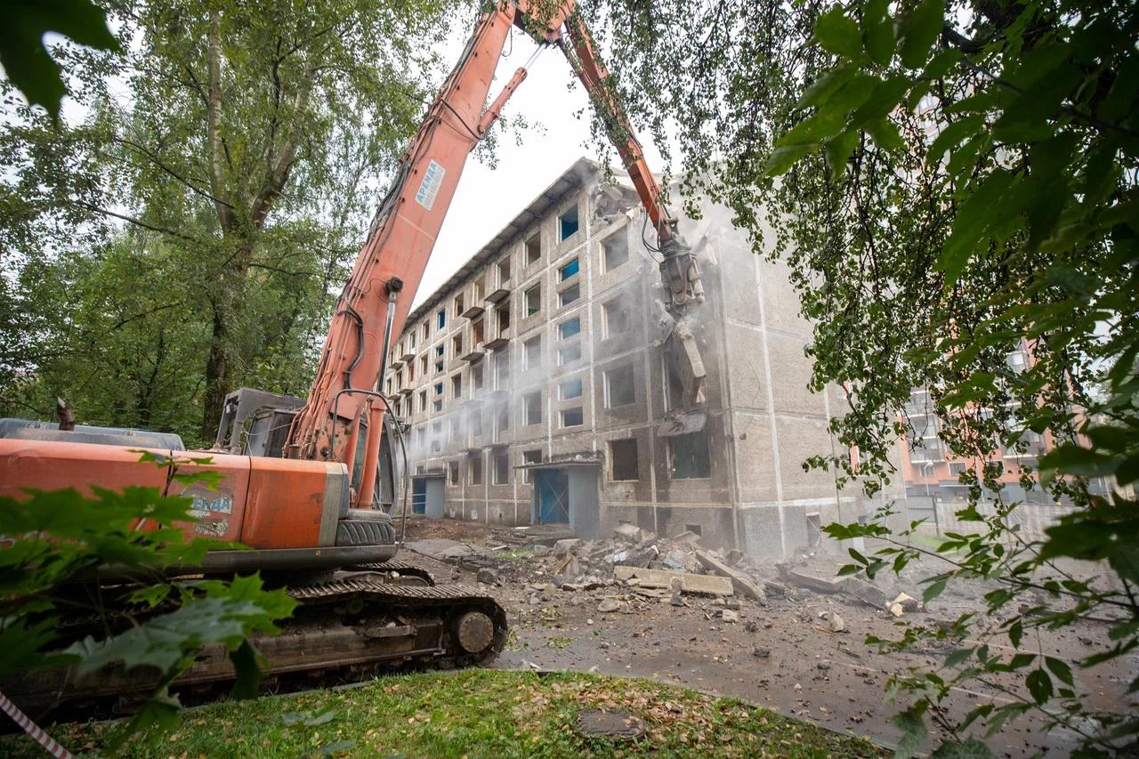 На северо-востоке Москвы завершен снос 25 домов в рамках программы реновации